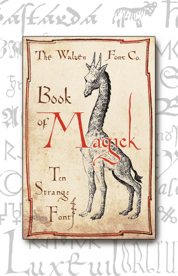 Header image for the Magick set of fonts