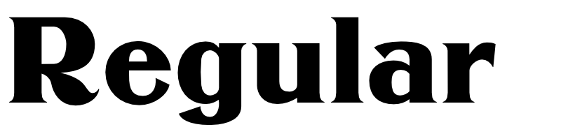 a sample of the WF Corbitt Regular font by Walden Font Co.